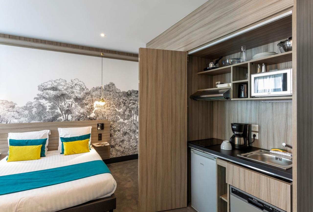 Néméa Appart'hôtel Paris Levallois Levallois-Perret Exterior foto