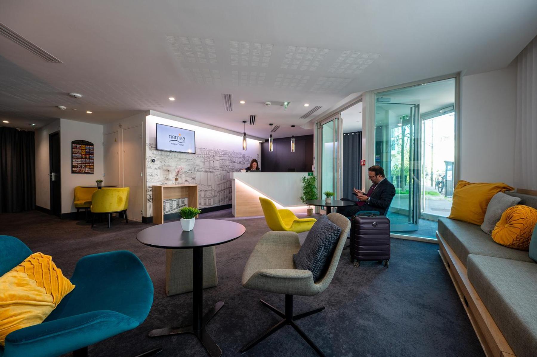 Néméa Appart'hôtel Paris Levallois Levallois-Perret Exterior foto