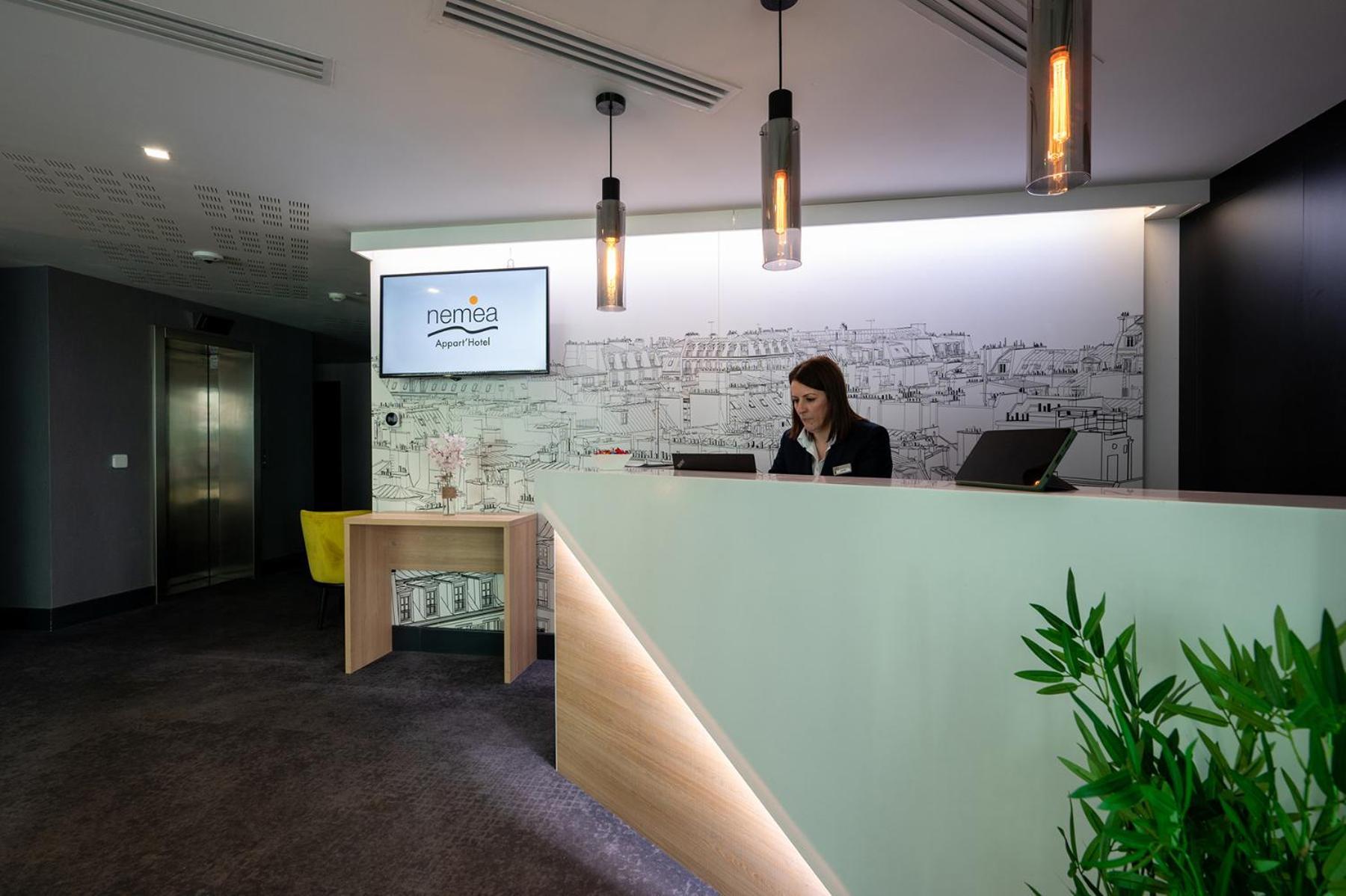 Néméa Appart'hôtel Paris Levallois Levallois-Perret Exterior foto